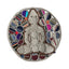Art Buddha Multicolor Circular Back