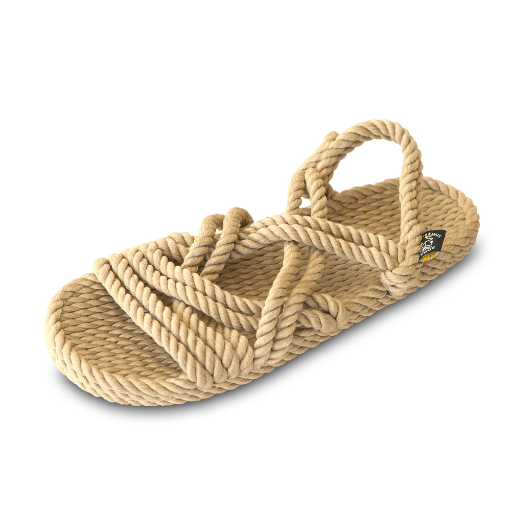 Nomadic State of Mind Rope Sandals Beige Handmade Slip On Men 11.5 Amazon.com | Nomadic State of Mind JC Slip On Sandal  main image 4