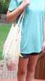 Mesh shopping bag-cotton