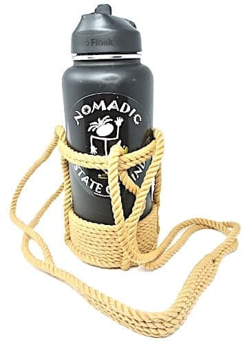 Vivaglory Insulated Neoprene Water Bottle Holder Sling with Wide