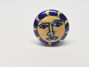 Drawer Pull Sun Face