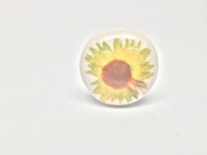 Drawer Pull Sunflower