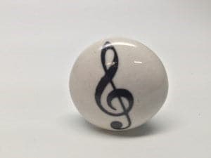 Drawer Pull Treble Clef