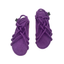 JC With Sole - Mulberry With Tan Sole