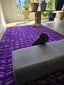 Rope rug purple/mulberry