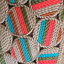 Surfboard Rug 7’2" Pintail | green stringer | coral-veri peri-green