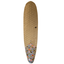 Surfboard Rug 7’2" Pintail | solid camel | floral tail print