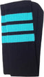 socks- black /teal striped