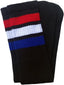 socks- black red/white/blue