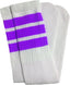 socks-white purple