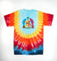 T Shirt GD wood bears tie dye