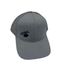 Nomadic Gray Mesh Trucker Hat w Black Embroidered Logo