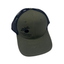 Nomadic Olive Mesh Trucker Hat w Black Embroidered Logo