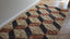 Rope rug 3d boxes brown/camel/black