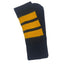 socks- black /yellow striped
