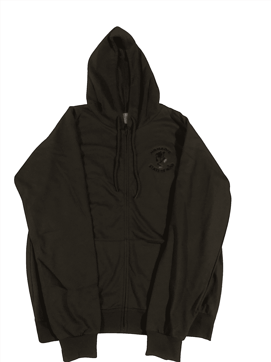 nomadic state of mind Hoody ZIp NOMO Logo -Slate Clearance | Shoes