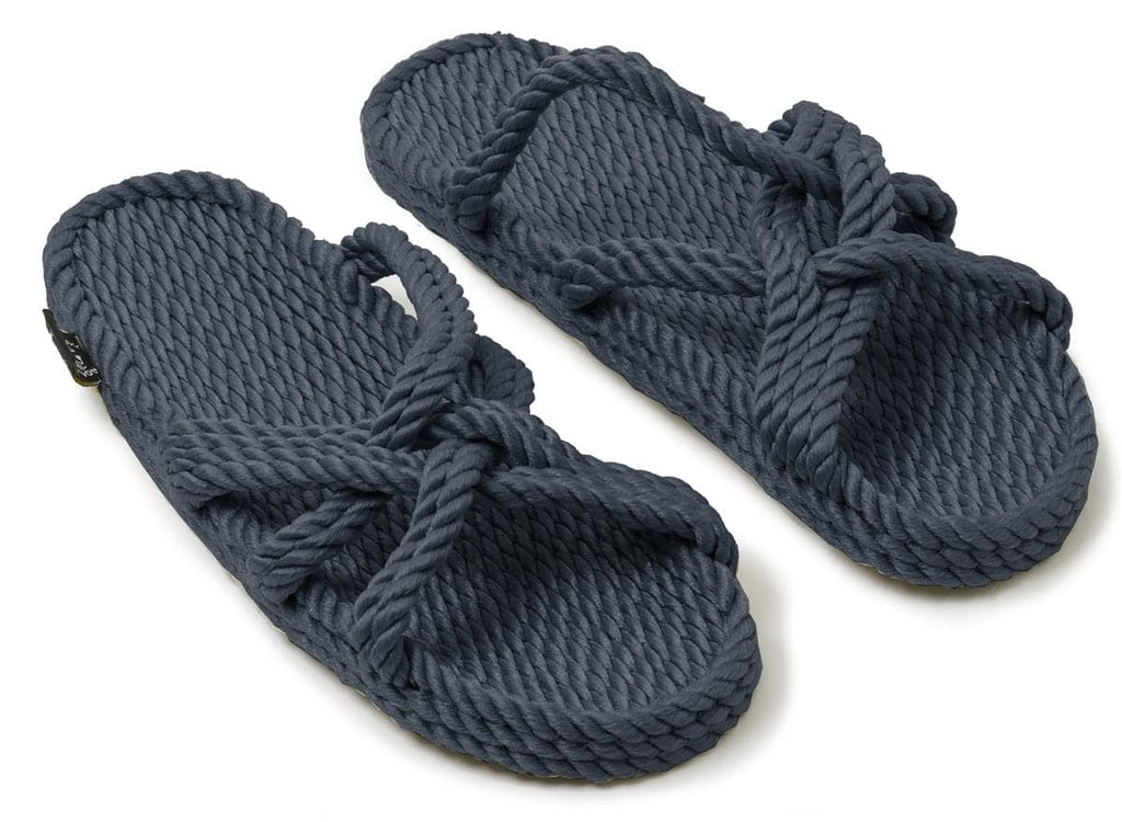 Nomad Sandal In Denim Noir